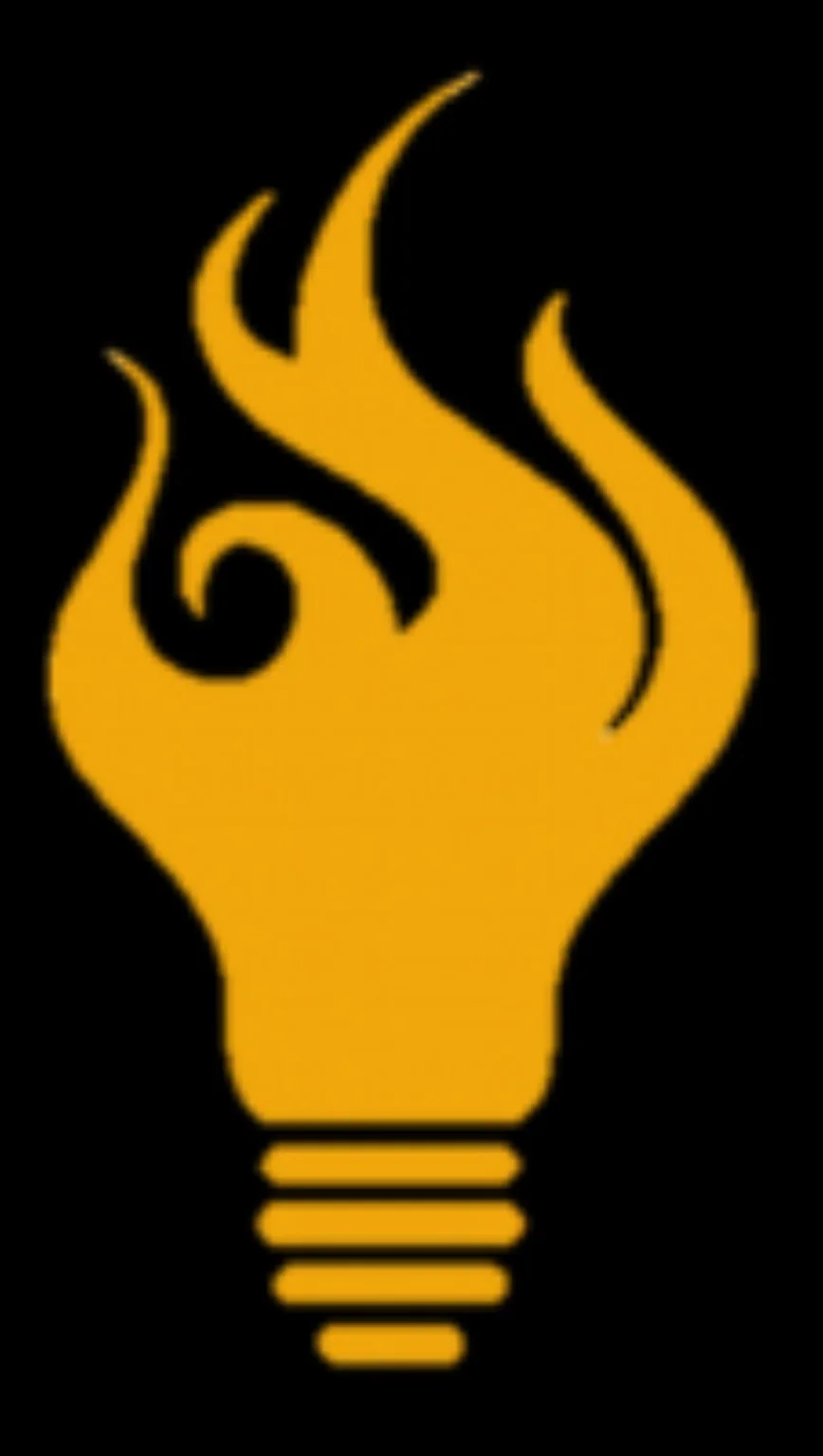 Thomas Energy & Electric amber lightbulb mark